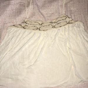 AE  cream colored Tank top